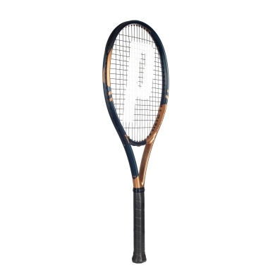 Prince Tennis Racket Warrior 100in/300g/Tournament 2023 blue-gray/bronze-brown - strung -